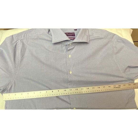 Spier & Mackay Handmade Contemporary Fit Shirt 16 1/2. 33 Blue - Picture 4 of 4